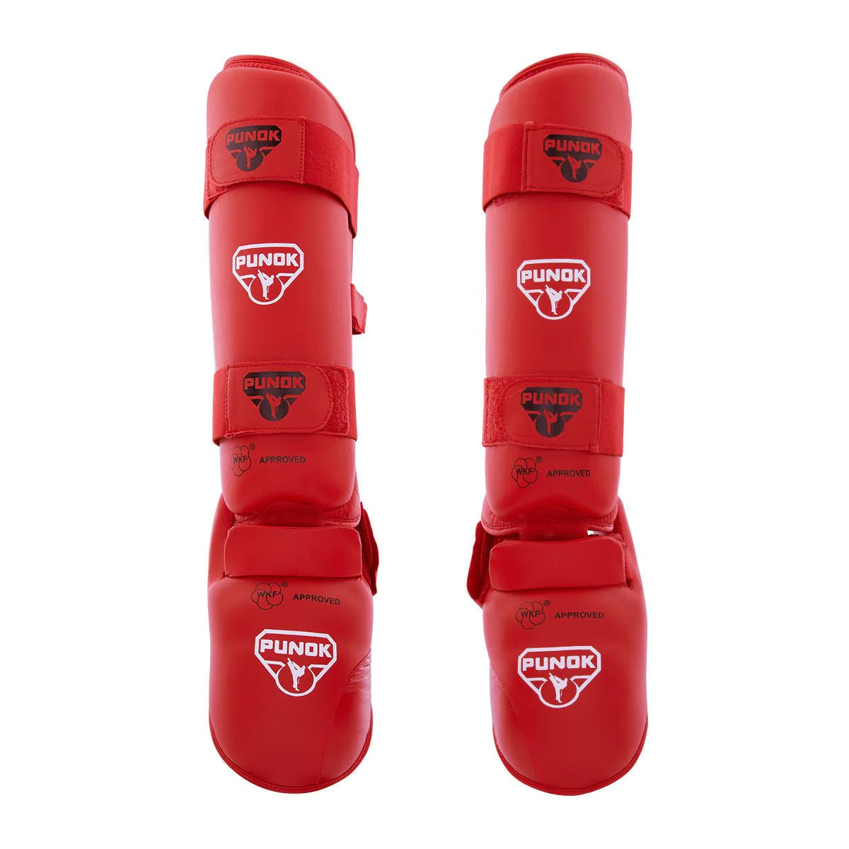 Protecție pentru tibie și laba piciorului PUNOK, aprobată WKF
