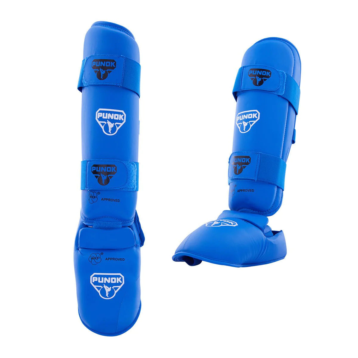 Protecție pentru tibie și laba piciorului PUNOK, aprobată WKF