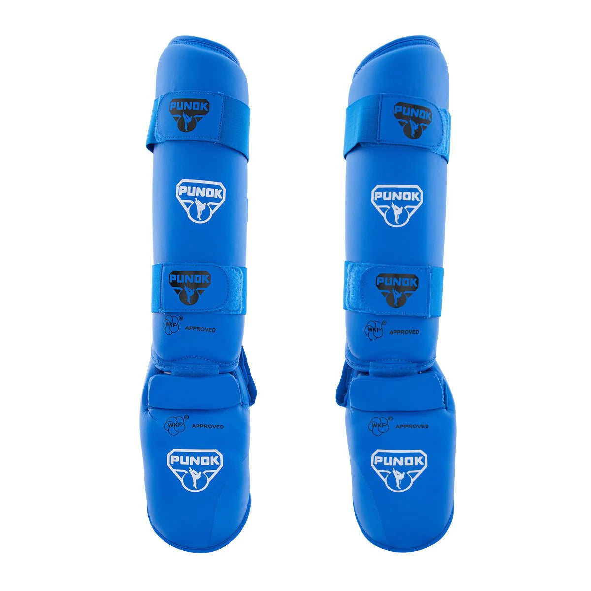 Protecție pentru tibie și laba piciorului PUNOK, aprobată WKF